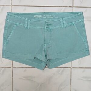 Mossimo Supply Co. Women's Aqua Colored Shorts